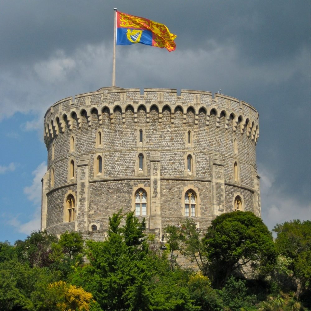 The Royal Archives are located in the Round Tower at Windsor Castle (H M Cotterill/Flickr)