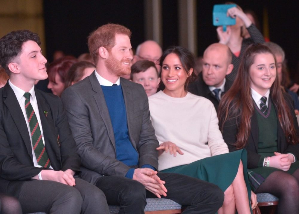 prince harry and meghan have chosen roses, peonies and foxglove for their wedding flowers (NI Office)