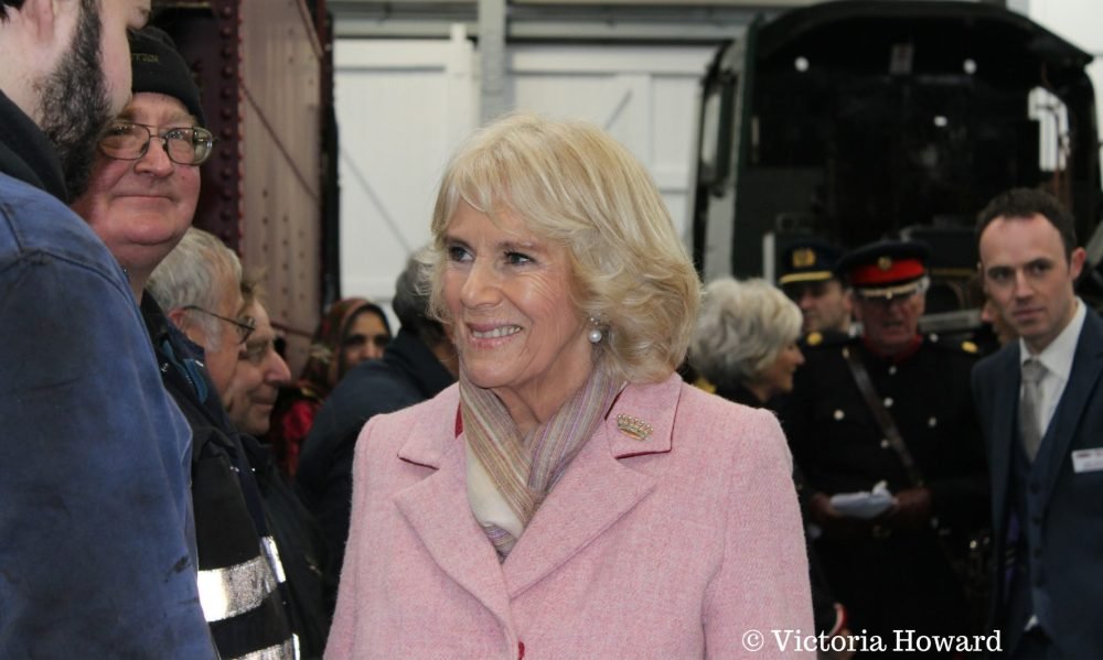 Camilla, sent her thanks to BFBS for their work connecting the Armed Forces © Victoria Howard