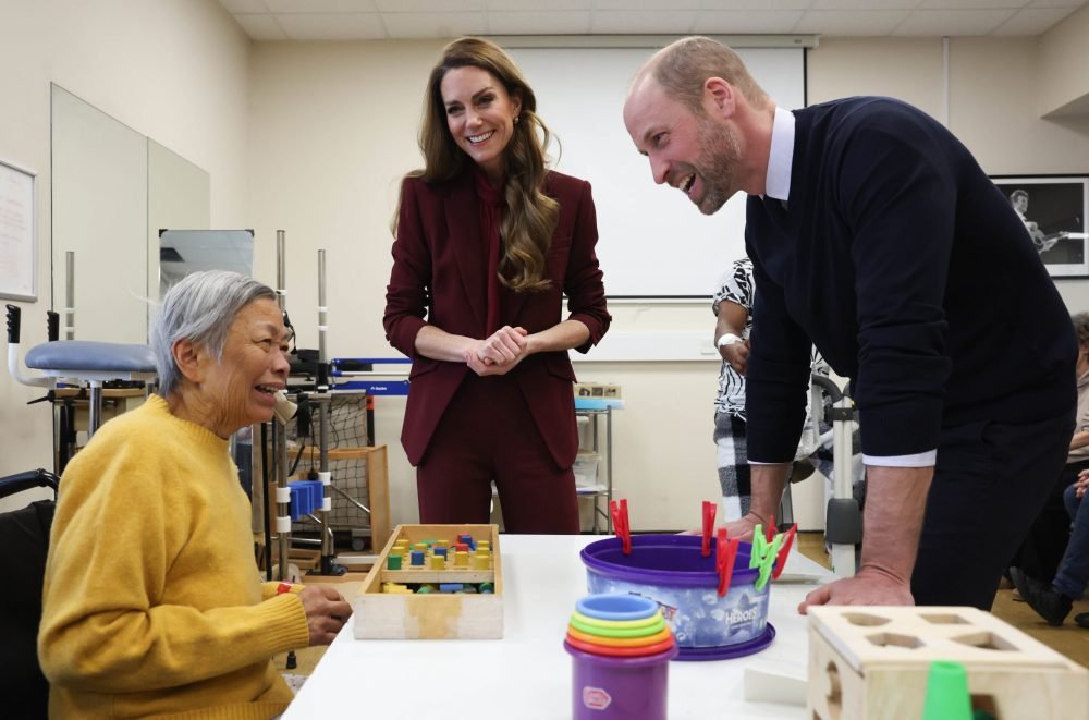 08/01/2026. London, UK. The Prince of Wales, Joint Patron of NHS Charities Together, and the Princess of Wales during a visit to Charing Cross Hospital in West London. Their Royal Highness surprised healthcare staff on their tea break, then spent time with them to discuss the pressures they are facing during the winter virus season. They also met with volunteers managed by the charity who help to improve care for patients and take pressure off the wider workforce. The Prince and Princess then joined a roundtable with NHS charity CEOs and Trustees, policy makers and philanthropists to discuss the important role of philanthropy in the NHS. Picture by Ryan Jenkinson / Kensington Palace