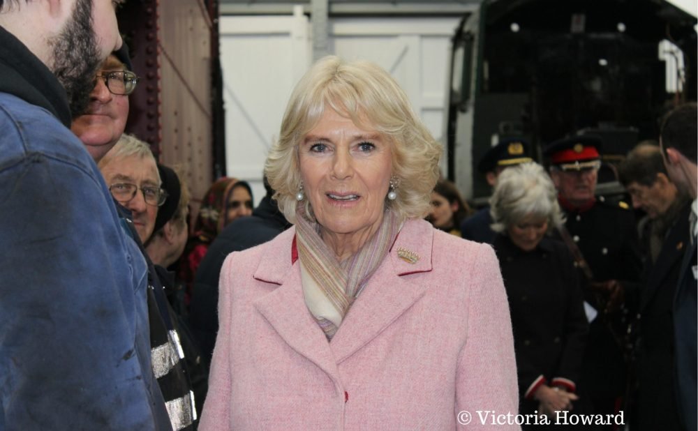 Camilla, Duchess of Cornwall is off to Aberdeen. © Victoria Howard