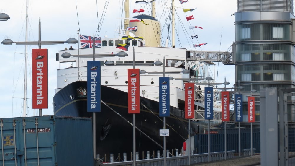 The Royal Yacht Britannia, which was decomissioned in 1997 (Mark Carey, Flickr)