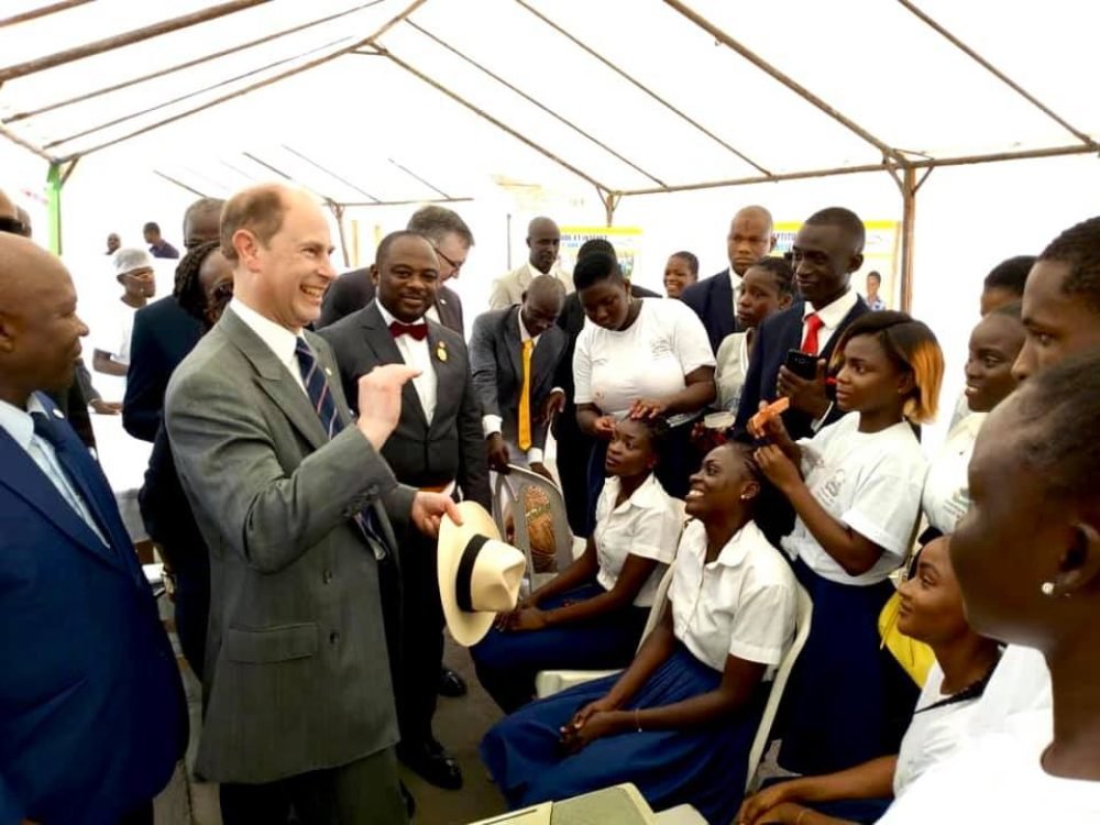 84140026_2953538621334615_3360465446993133568_n Prince Edward meets Duke of Edinburgh participants during his time in Western Africa (Royal Family)