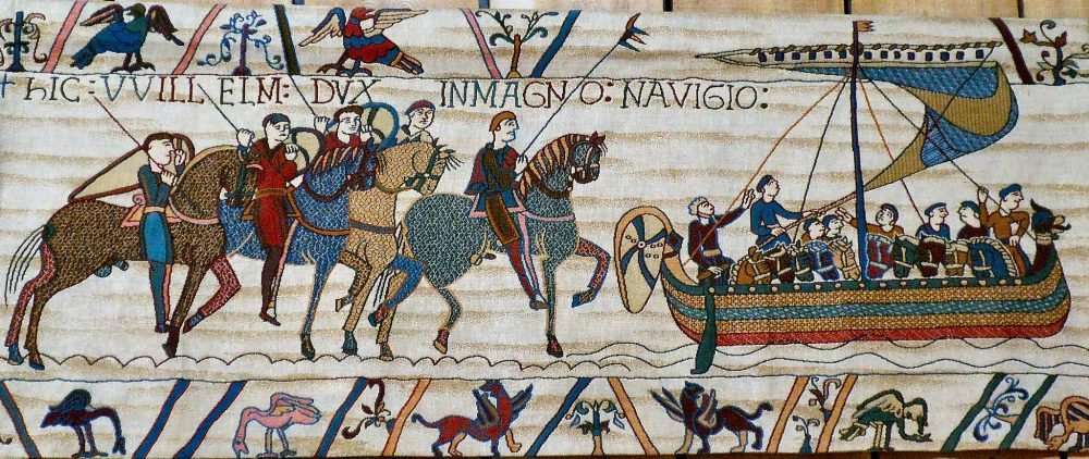 the bayeux tapestry depicts the norman conquest of 1066 (john mclinden)