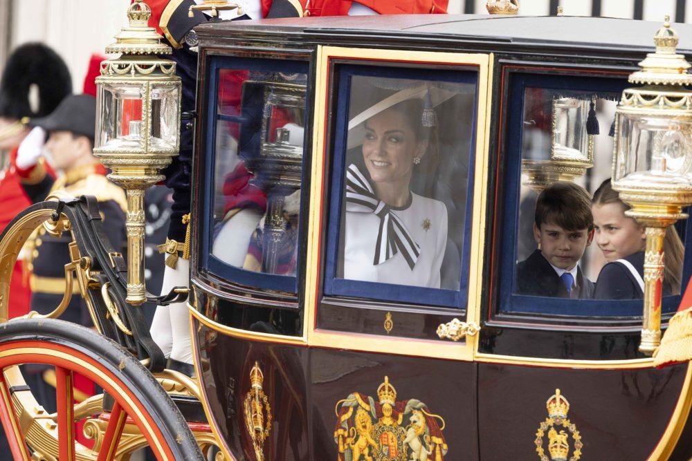 The Princess of Wales made her first official appearance at Trooping, since the announcement of her cancer treatment (Defence Images)