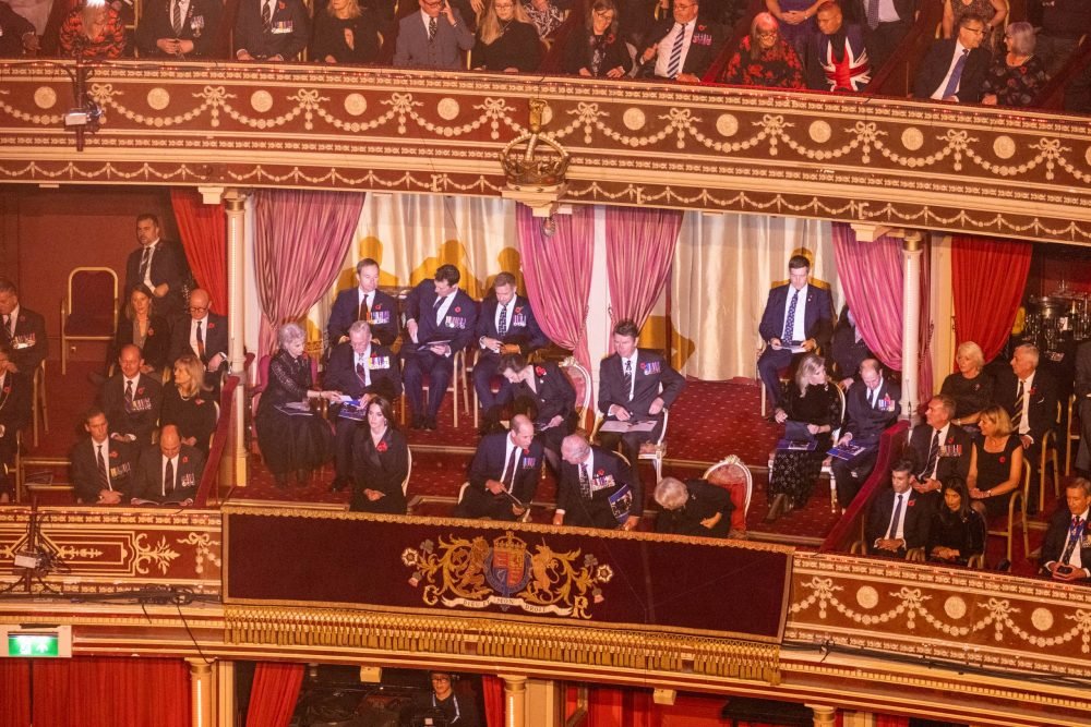The Royal Family attended the Festival of Remembrance, honouring the fallen (MOD)