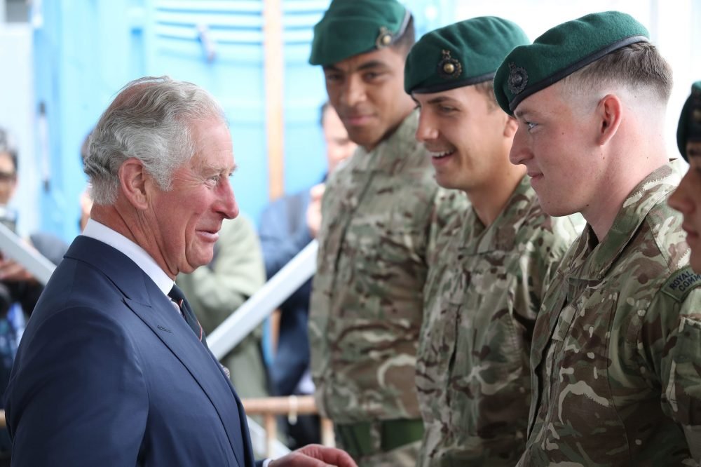 The King has become the new ceremonial head of the Royal Marines, taking on the role of Captain General. (Royal Family).