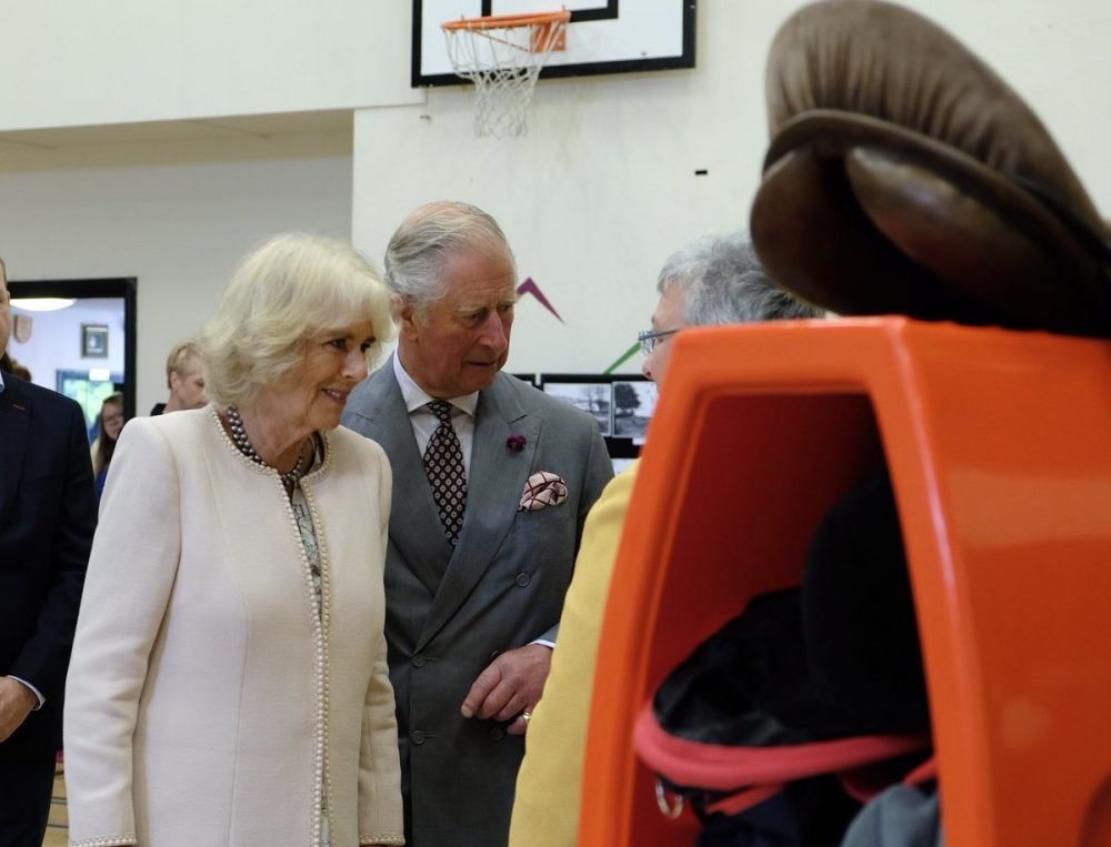 Charles and Camilla in Northern Ireland. Photo courtesy of Clarence House