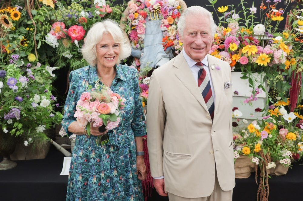 The Prince of Wales and The Duchess of Cornwall attended 2022's Sandringham Flower  Show. (Clarence House).
