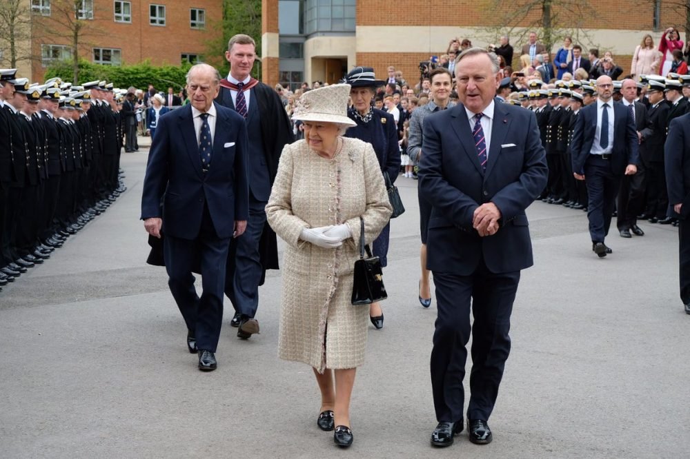 The Queen and Prince Philip visited Pangbourne College today to celebrate its centenary (Royal Family)