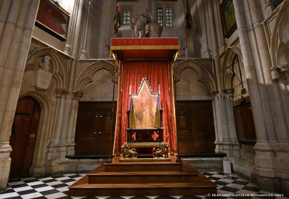 LONDON - JANUARY 18: Coronation Chair - Westminster Abbey (Photo by Jim Dyson/Getty Images)