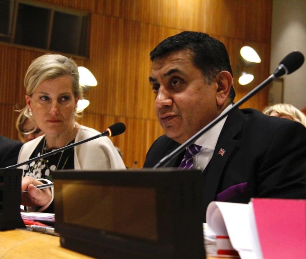 Lord Ahmed and The Countess of Wessex (@tariqahmadbt)