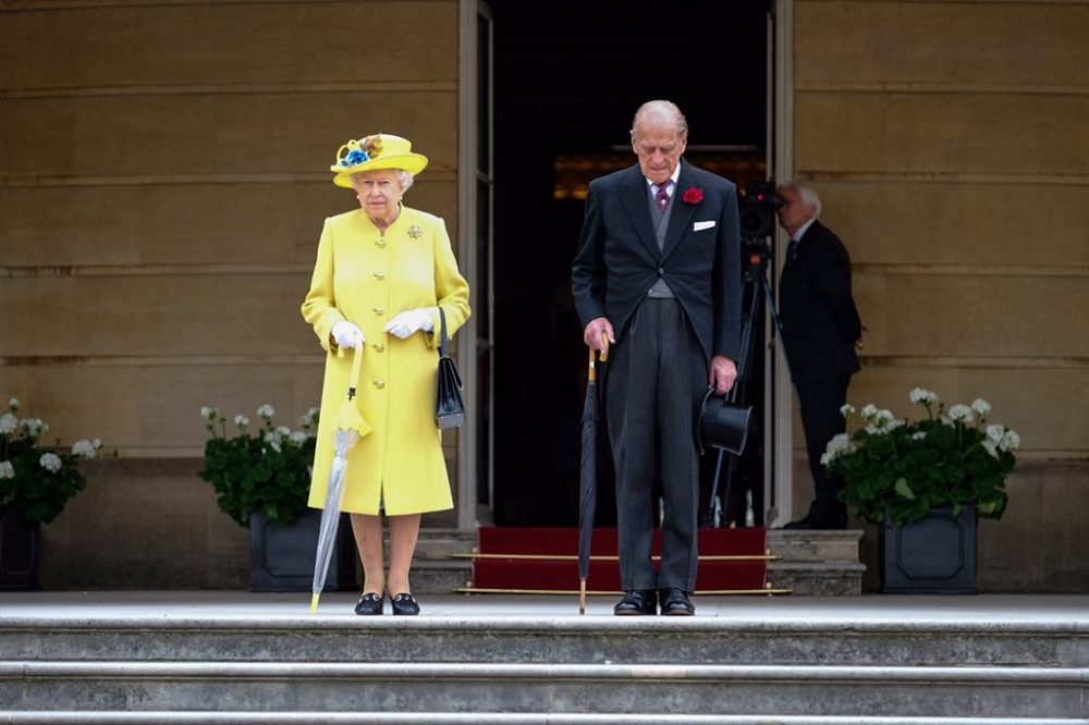The Queen hosted the second garden party of the year, holding a minute's silence for the Manchester attack (Royal Family)