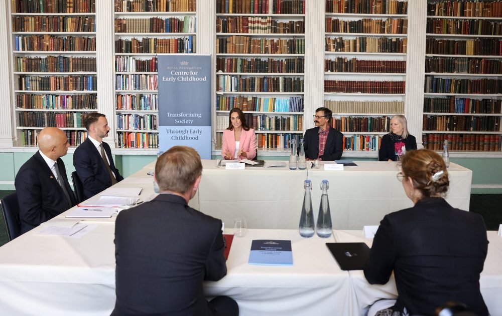 The roundtable event was carried out to discuss the public's perceptions on the early years. (Kensington Royal).