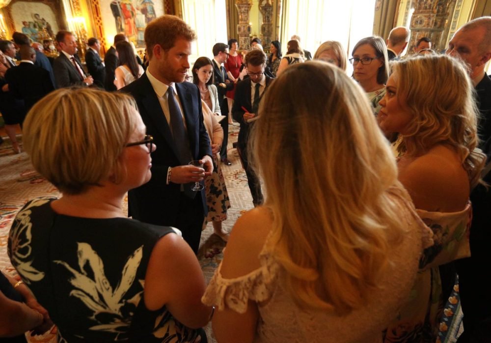 Prince Harry marked 40 years of the charity Well Child with a reception at Buckingham Palace (Kensington Palace)