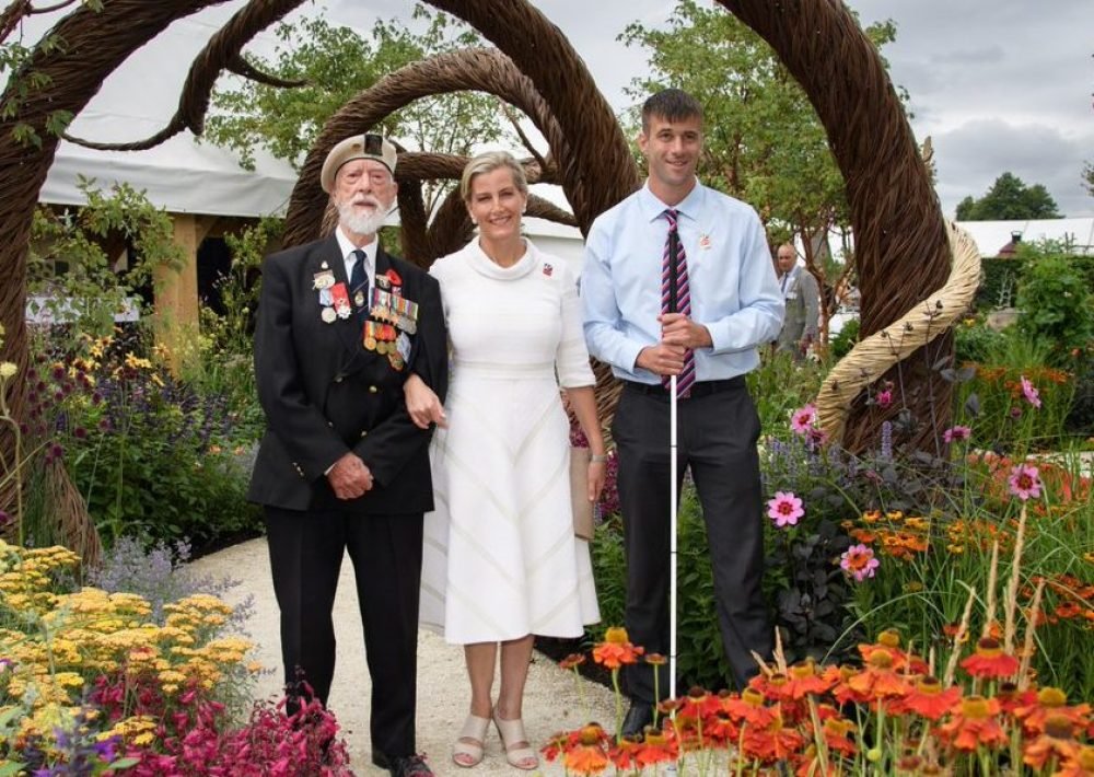 Sophie is known for her work on raising awareness of visual impairments; she is Patron of Blind Veterans UK (Royal Family)