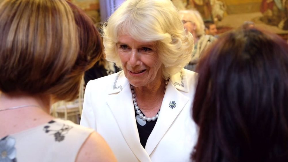 Charles and Camilla visited Manchester to thank staff who helped in the aftermath of the 22 May Manchester arena bombing. C/ Clarence House Twitter @ClarenceHouse