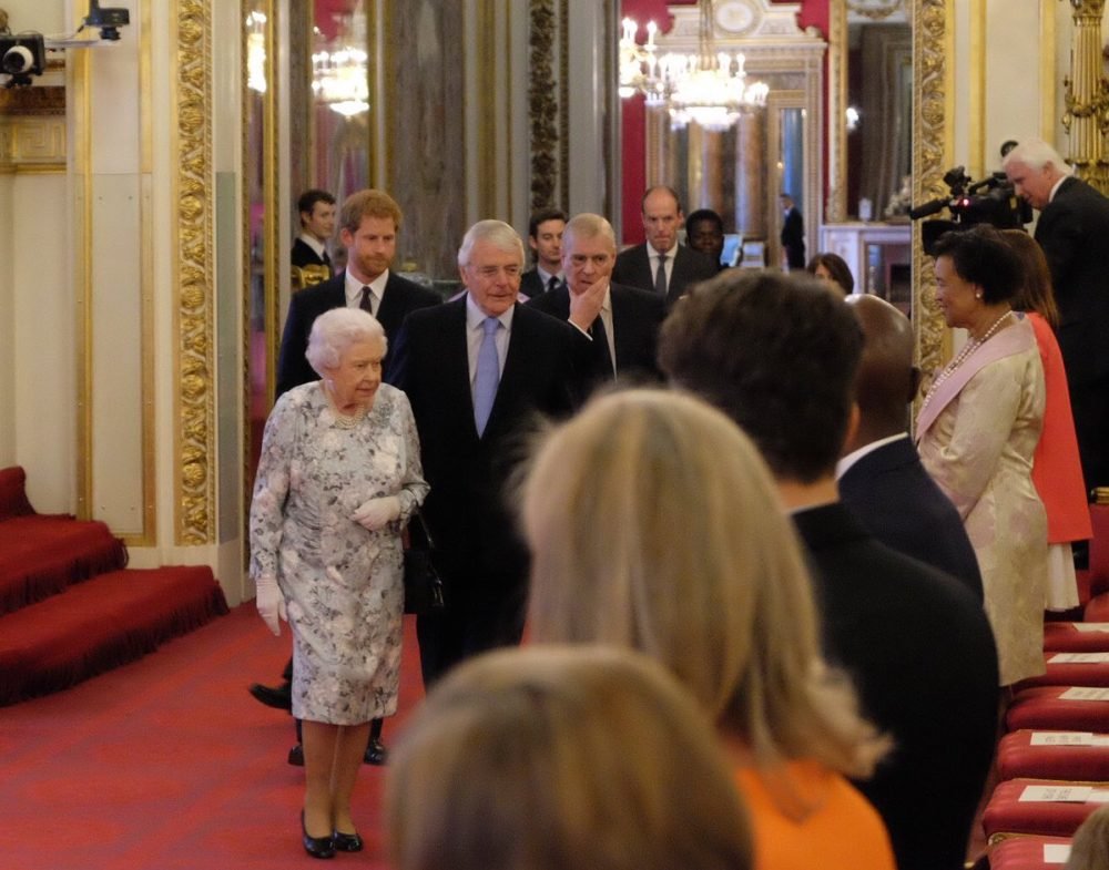 The Queen was joined by Prince Harry, Prince Andrew and Sir John Major for The Queen's Young leaders Awards (Royal Family)