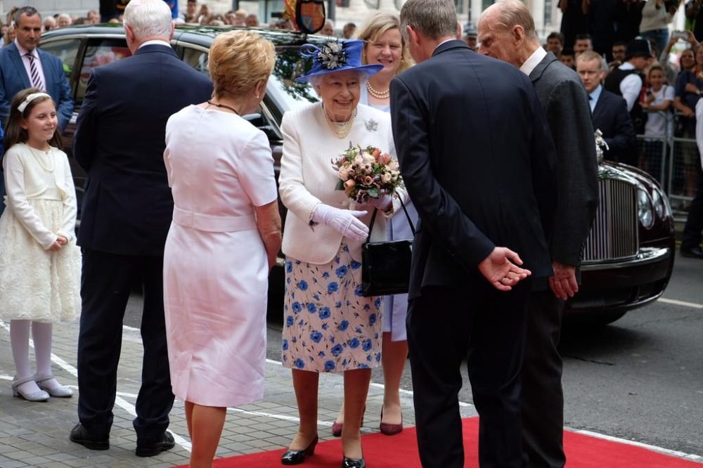 The Queen and Duke of Edinburgh celebrated 150 years since the confederation of Canada at the country's High Commission in London (Royal Family)