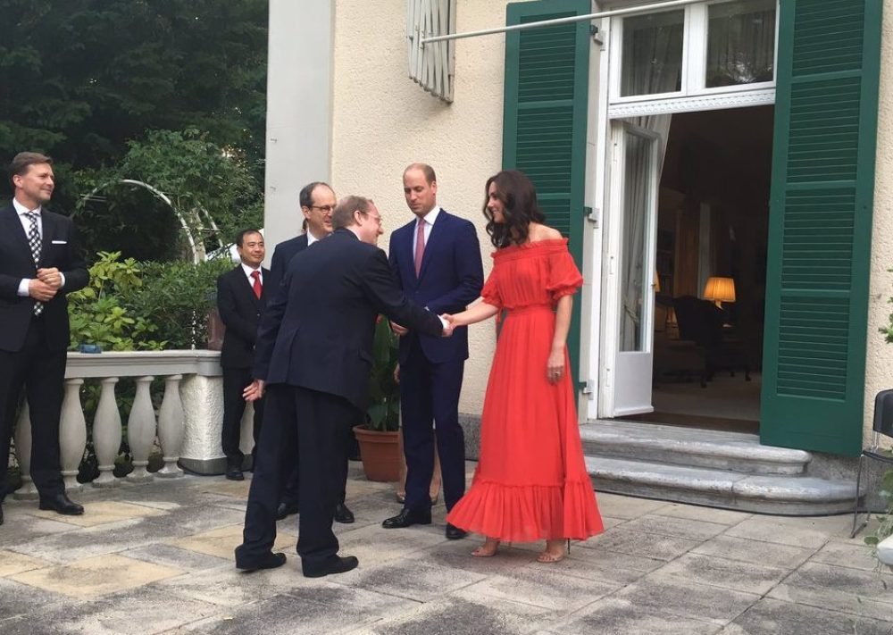 William and Kate celebrated The Queen's birthday with a garden party in Berlin (Kensington Palace)
