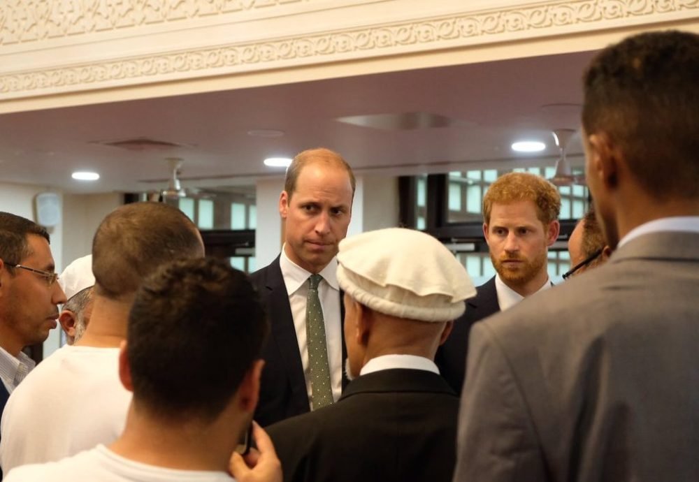 The Duke of Cambridge and Prince Harry met with those affected by the Grenfell Tower fire. (Kensington Palace)