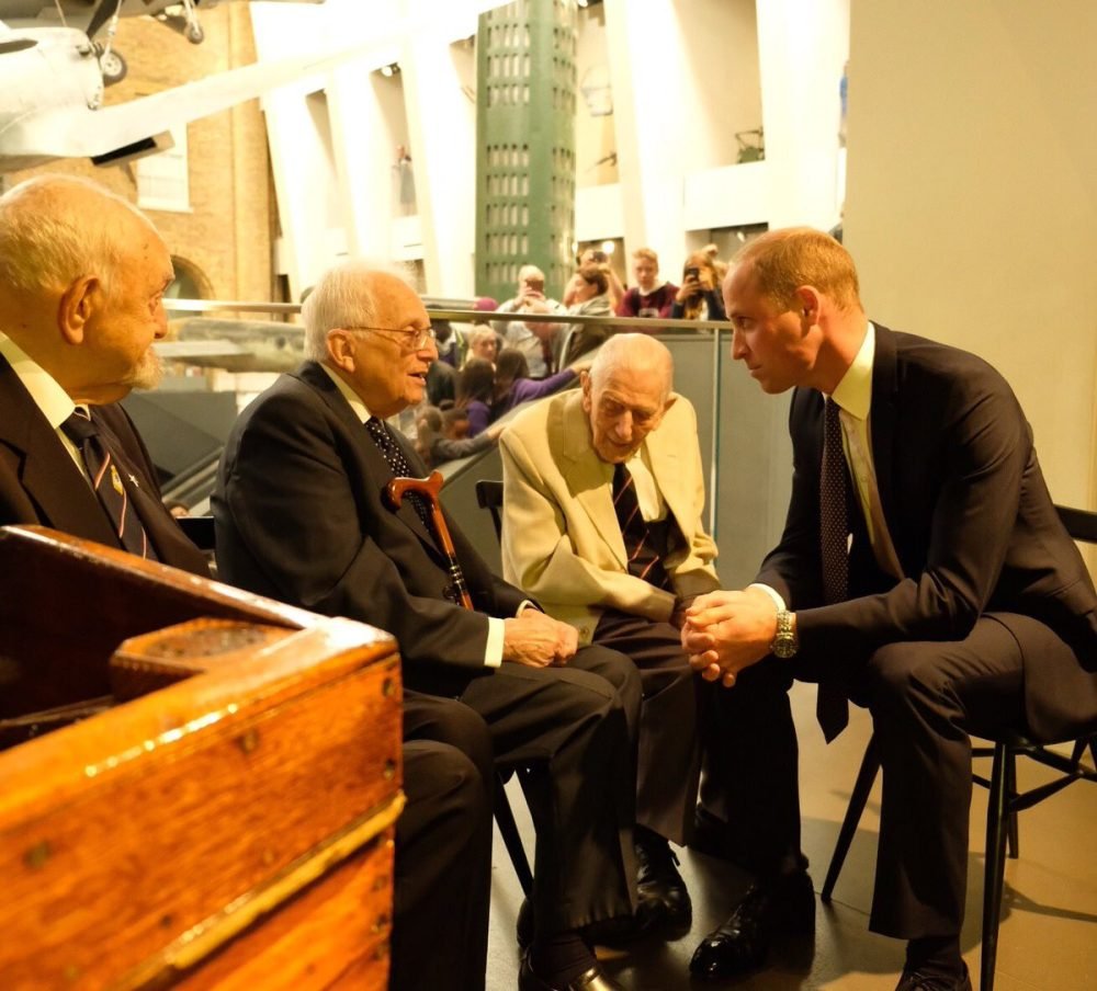 DKz1GS1W4AE04Xl prince william, duke of cambridge speaking to wwii veterans and former concentration camp inmates at the iwm (kensington palace)