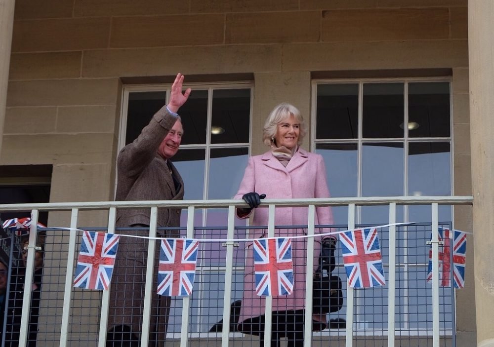 the prince of wales and duchess of cornwall visited halifax today (clarence house)