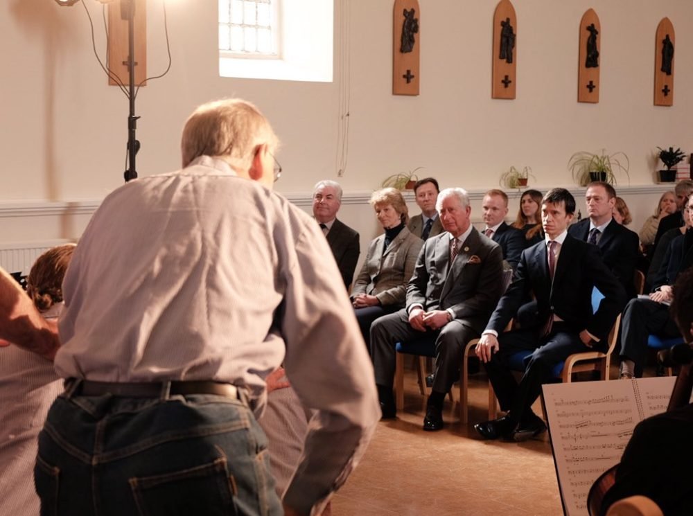 prince charles saw the Prison Choir Project at dartmoor prison, and was entertained with Les Miserables and Carmen (clarence house)