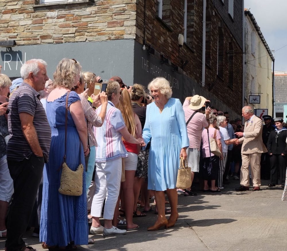 prince charles and camilla visit cornwall (clarence house)