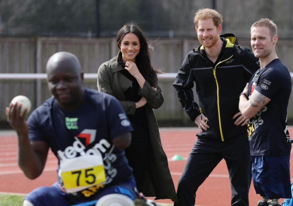 Prince Harry and Meghan Markle watch Invictus Games team trials at the University of Bath (Kensington Palace)
