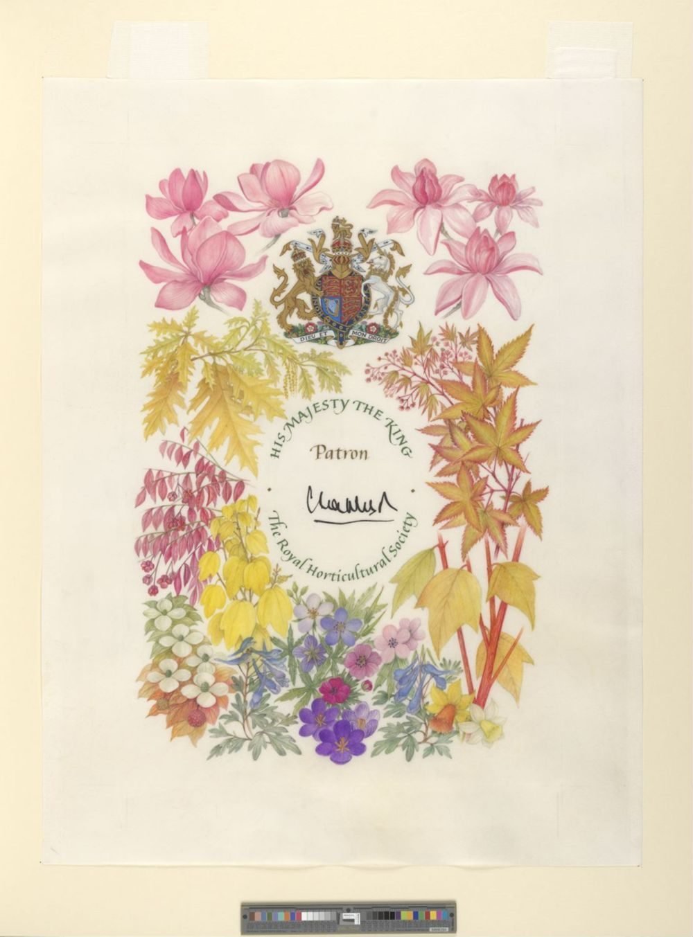 The King's Royal Signature. (RHS)