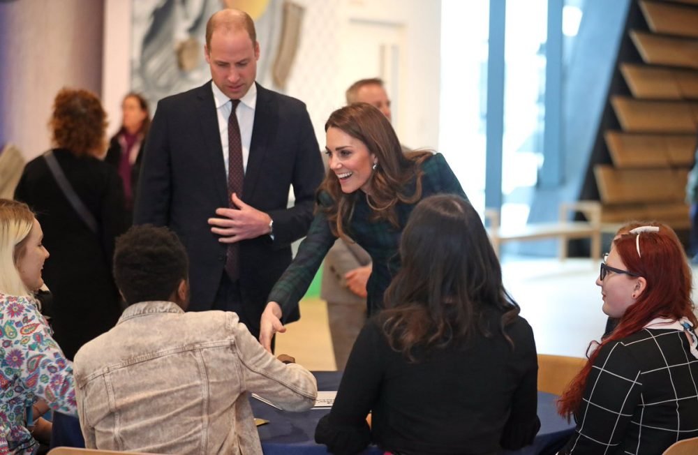 The Earl and Countess of Strathearn meet members of the public while in Dundee (Pic: @Kensington Royal)