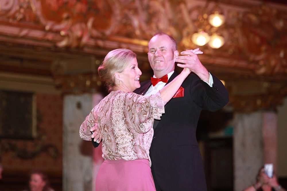 The Countess of Wessex dances in Blackpool Tower (Royal Family)