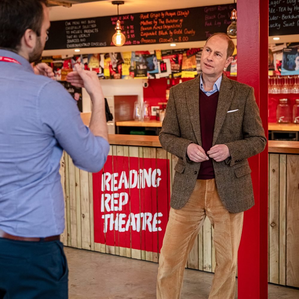 The Earl of Wessex has become Patron of Reading Rep Theatre. (Reading Rep Theatre).