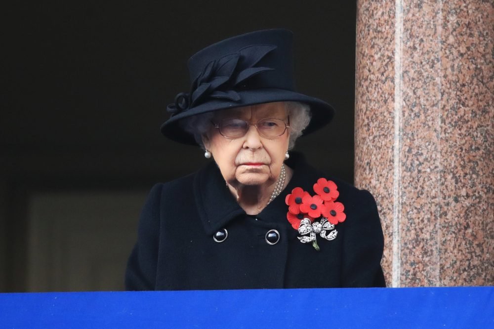 The Queen at Remembrance Sunday (@ClarenceHouse)