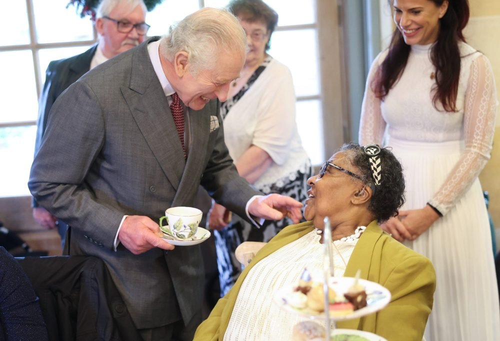 The King attended a 75th birthday celebration at Highgrove. (Royal Family).