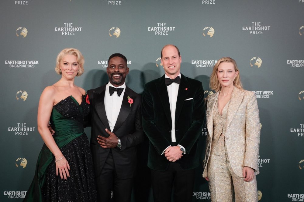The Prince of Wales attends the third Earthshot Prize ceremony. (The Earthshot Prize/Twitter).