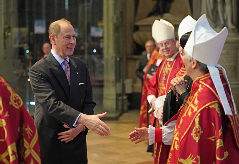 The Earl of Wessex delivered The Queen's speech at the Synod after she had to cancel (@RoyalFamily/Twitter)