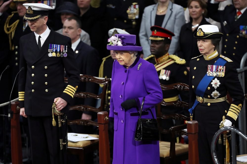 Princess Anne has supported her mother for over half a century  (picture: MOD)