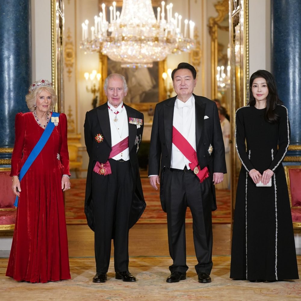 A State Banquet was held at Buckingham Palace. (Royal Family).