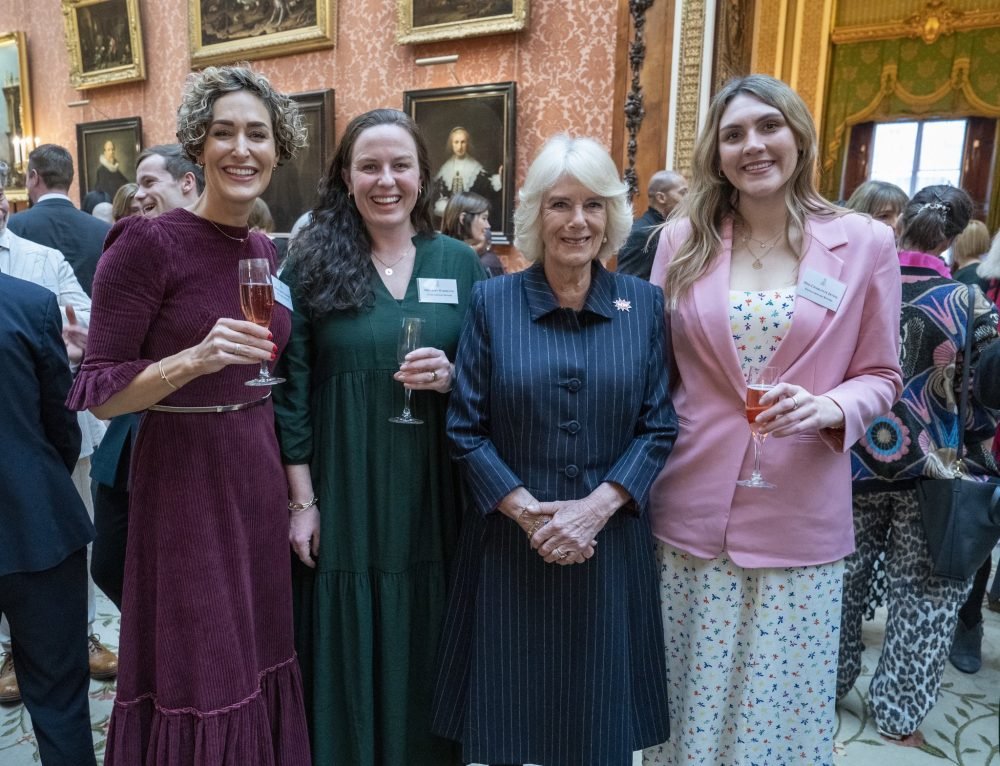 Her Majesty invited guests from different industries. (Royal Family).