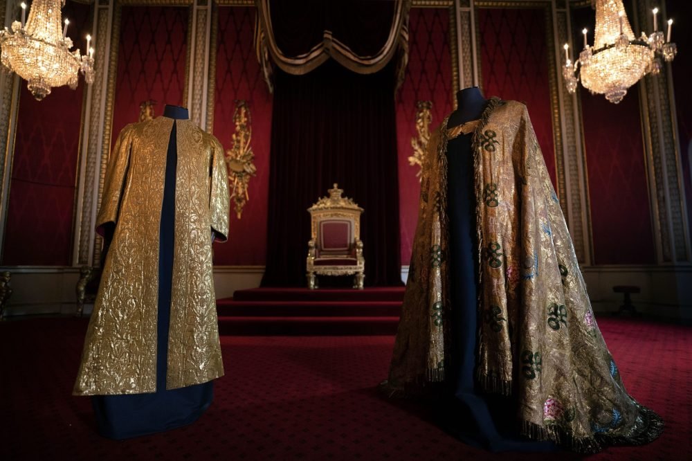 King Charles has opted to use historic vestments at his coronation (PA)