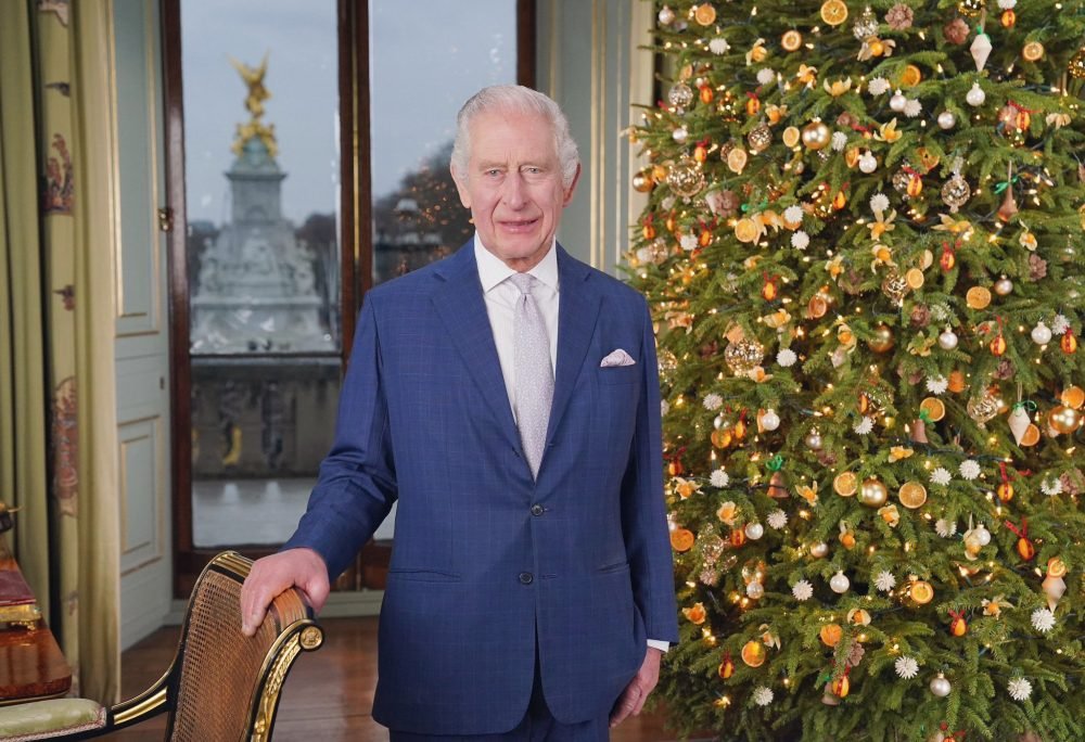 The King's speech is a key part of Christmas. (Buckingham Palace)