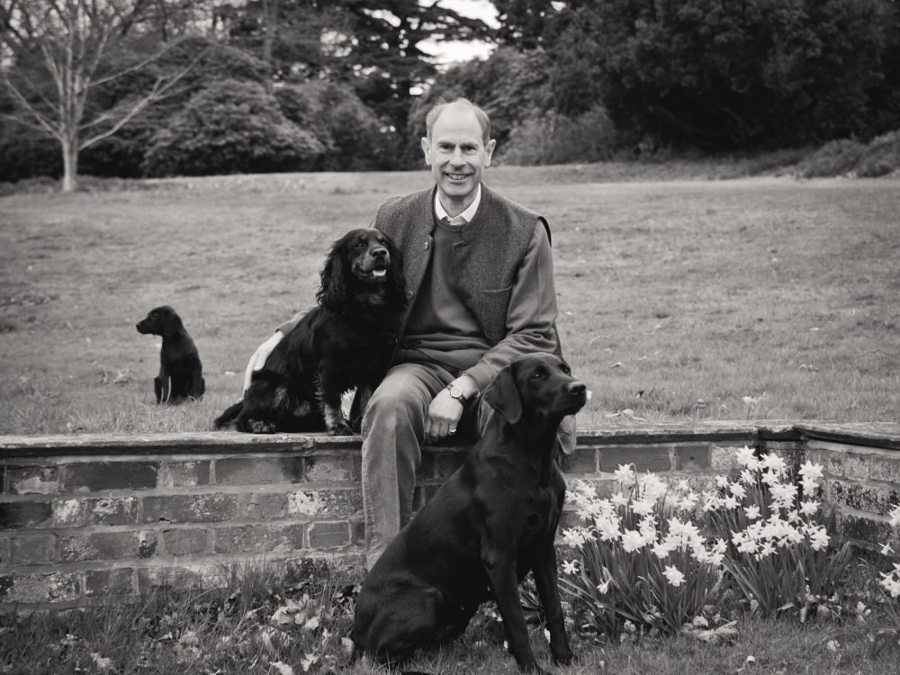 A new photograph of Edward was released to mark his 60th birthday. (Buckingham Palace/Chris Jeff).