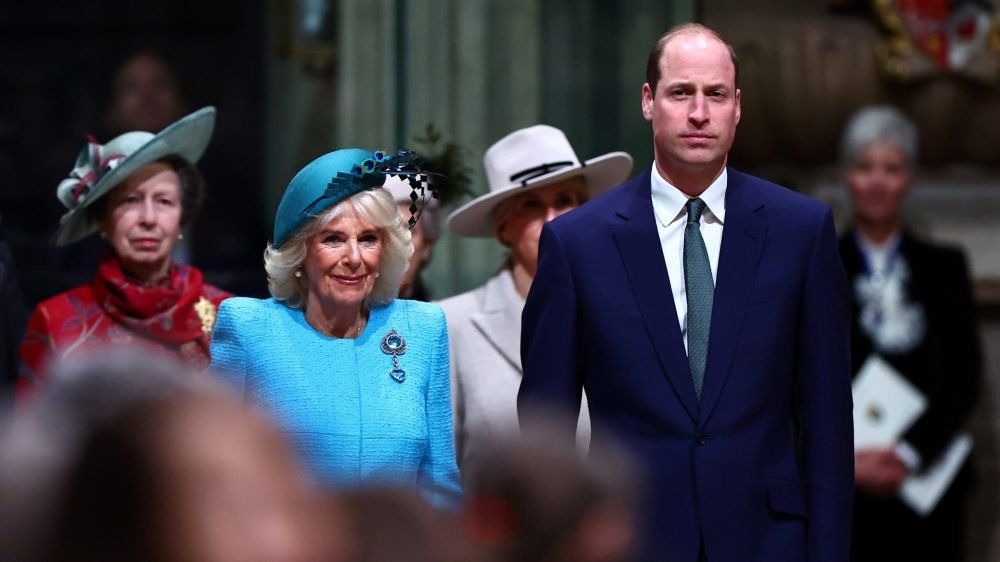 Camilla led the Royals in this year's Commonwealth Day Service. (Royal Family).