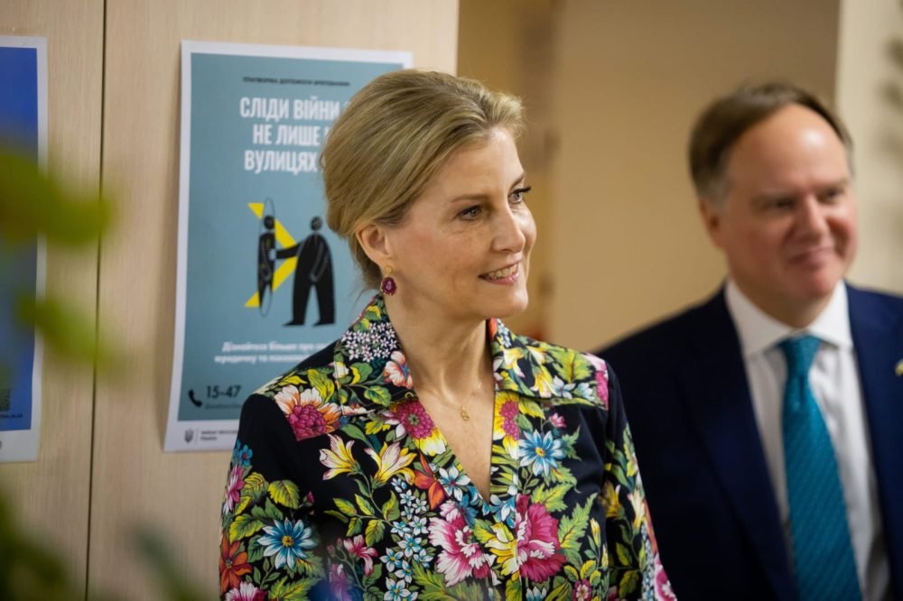 The Duchess wrote in The Sunday Times about her visit to Ukraine (British Ambassador to Ukraine/Twitter).