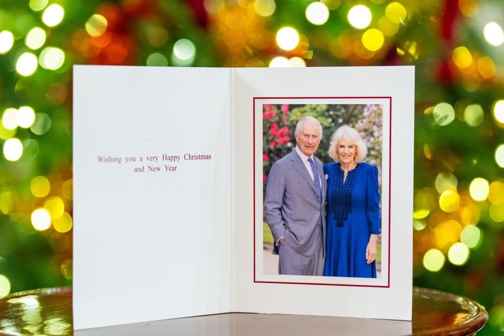 The King and Queen's Christmas card