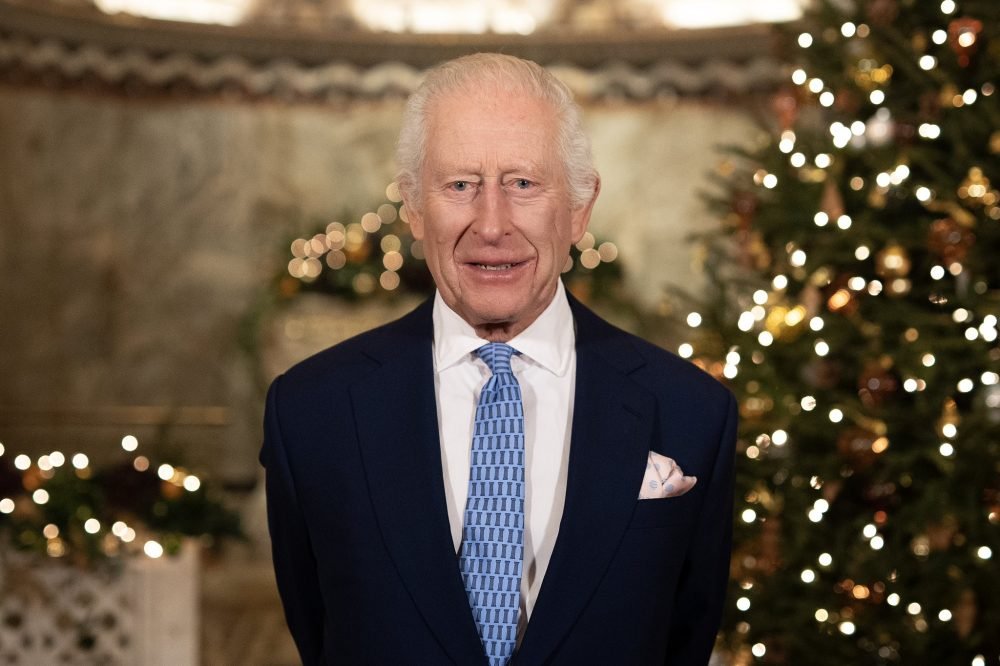 The King's Christmas message was filmed in a Chapel. (Royal Family)