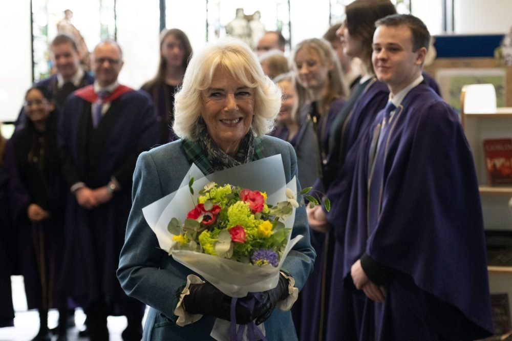 Queen Camilla conducted her first engagement of 2025 in Scotland. (Royal Family)