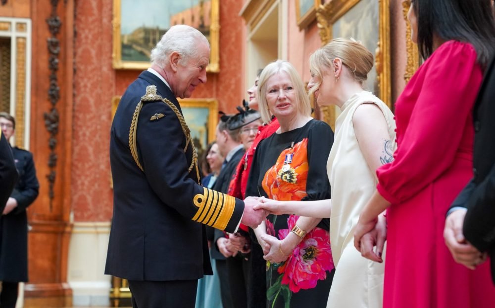 The first Humanitarian medals were presented to recipients at Buckingham Palace. (UK Cabinet Office)